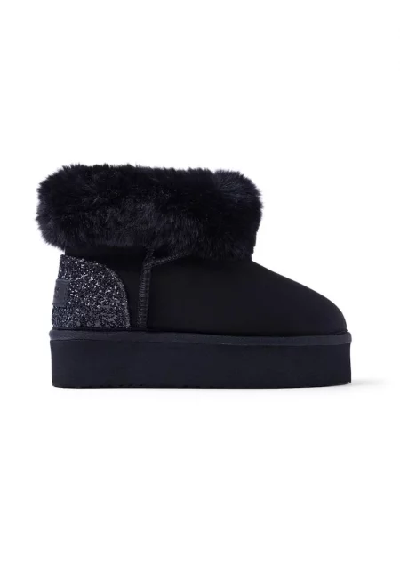 Текстилни боти Portage с брокат