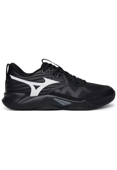текстилни маратонки с подметка Mizuno Energy и връзки - черен -