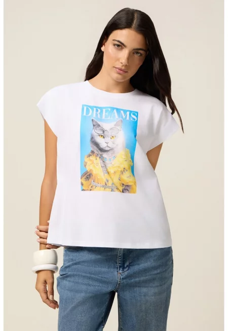 Тениска с принт