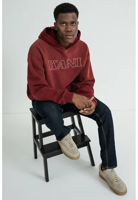 Уголемено худи с лого