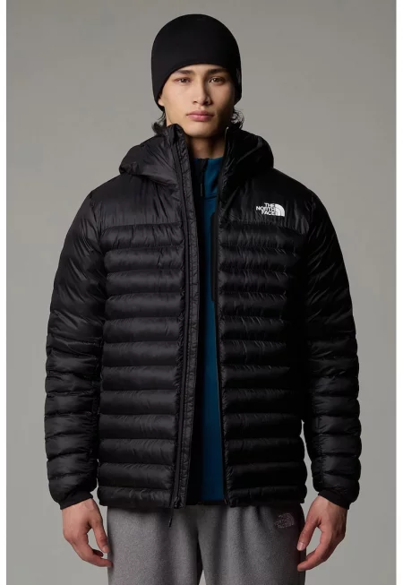 Яке за хайкинг и трекинг Terra Peak с качулка - Черен