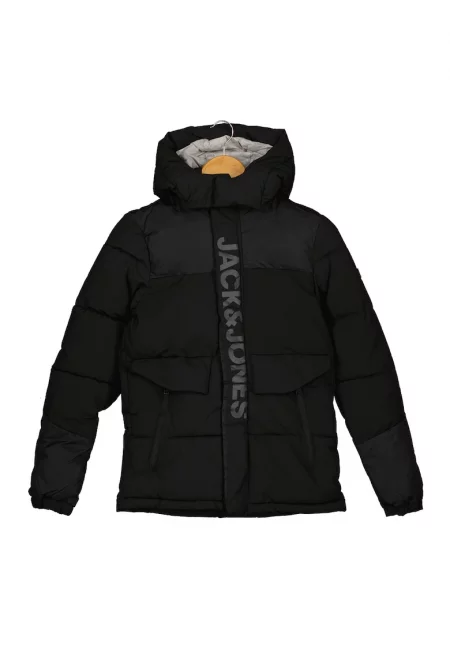 Зимно яке с отделяща се качулка