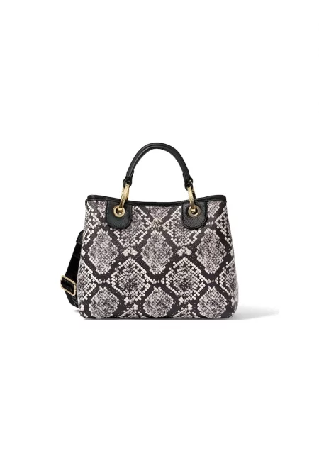 Чанта през рамо от еко кожа - Черен