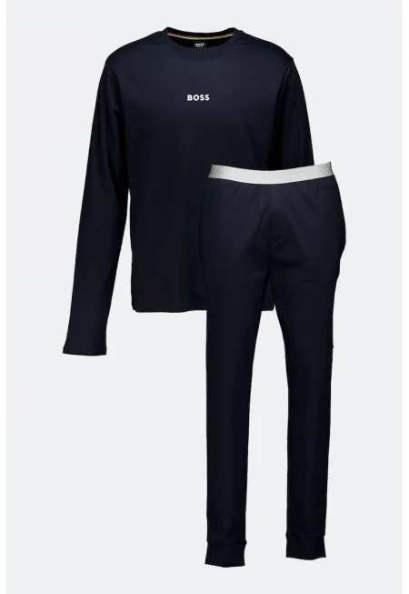 Дълга памучна пижама