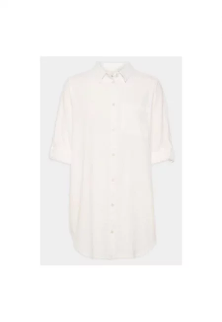 Дамска риза -  304099489 - Памук - 36 - Бежов