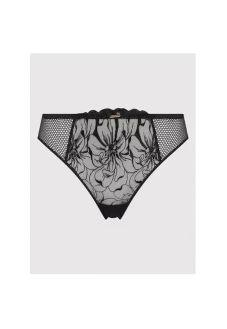 Дамски бикини -  300058701 - Полиамид/Полиестер - Черни