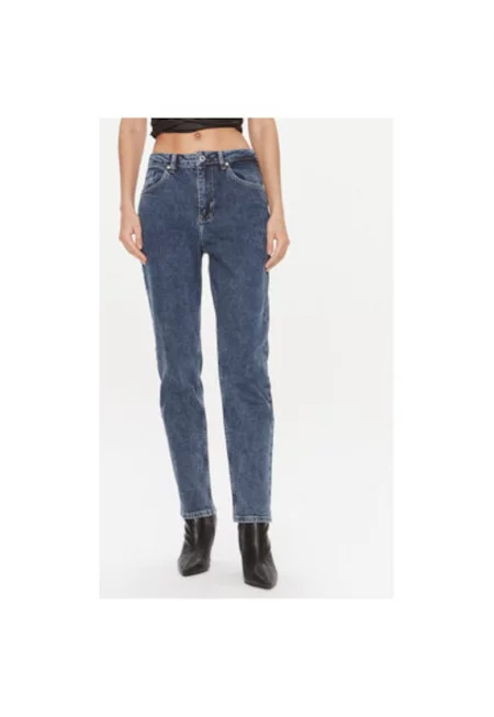 Дамски дънки -  303589769 - Органичен памук - Син