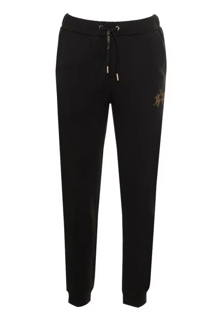 Дамски тренировъчни панталони  XWT008 - Черен