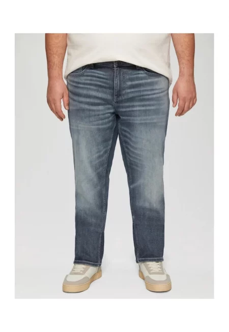 Дънки Casby плюс размер със захабен ефект