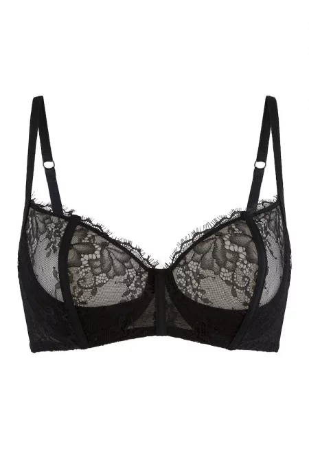 Дантелен сутиен - Черен