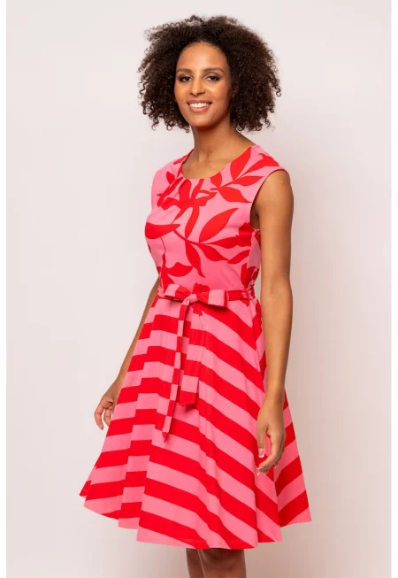 Десенирана рокля Vittula с модал