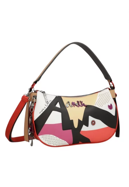 Ежедневна чанта - дамска -  38791-223 - розова - екологична кожа