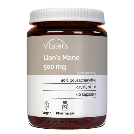 Имунитет и мозъчна функция - Лъвска грива, 500 mg х 60 капсули