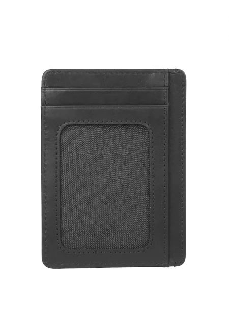 Joop - Кожен калъф за карти - Черен