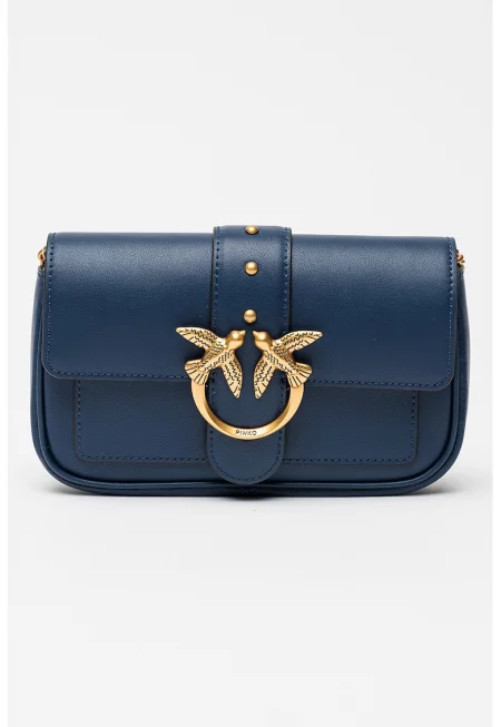 Кожена чанта през рамо Love One