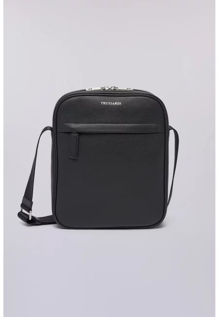 Кожена чанта с лого