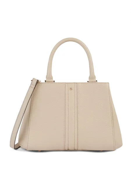 Кожена чанта с отделяща се презрамка