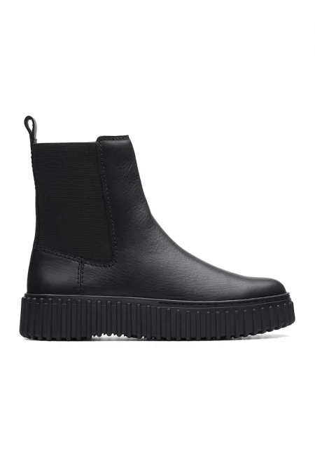 Кожени боти Torhill Chelsea - Черен