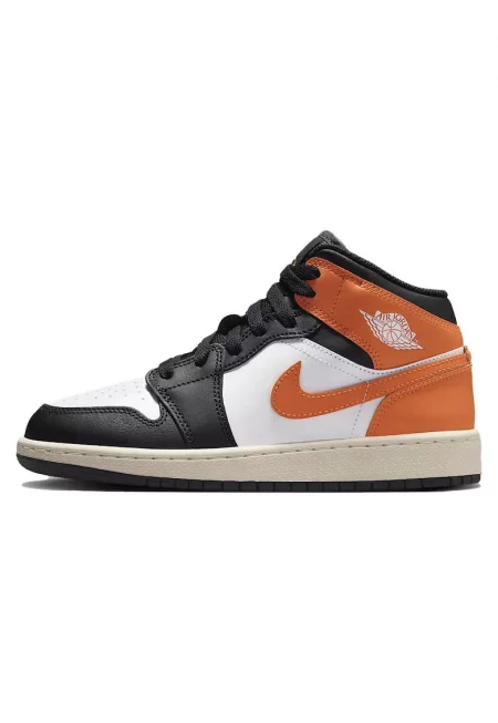 Маратонки  Air Jordan 1 Mid BG - Оранжев