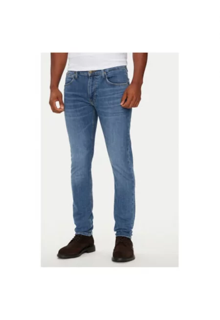 Мъжки дънки -  304281709 - Памук - Син - Син