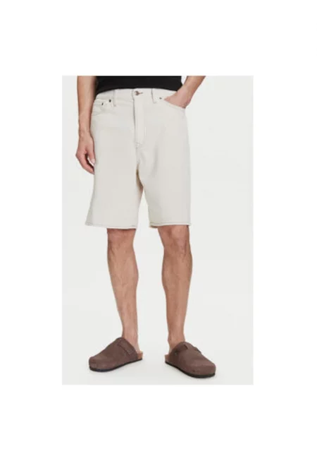 Мъжки дънкови шорти  781609-00 - Памук/Лиосел - Бежов