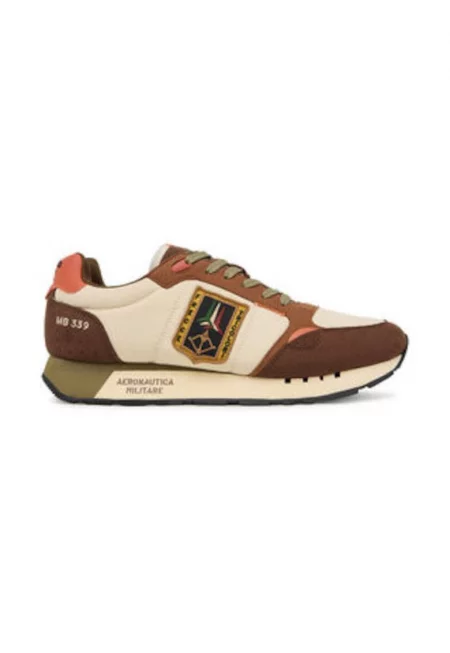 Мъжки кецове - Аеронаутика Милитаре - многоцветни - текстилен материал -