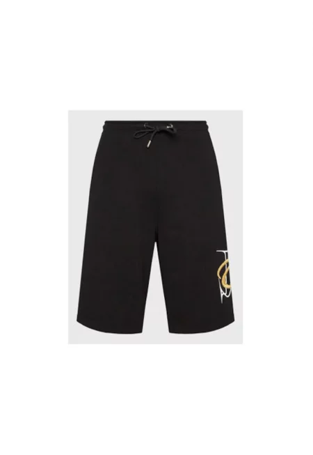 Мъжки шорти -  302544042 - Памук - Черен