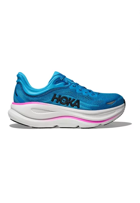 Мрежести обувки Bondi 9 за бягане - Розово/Син