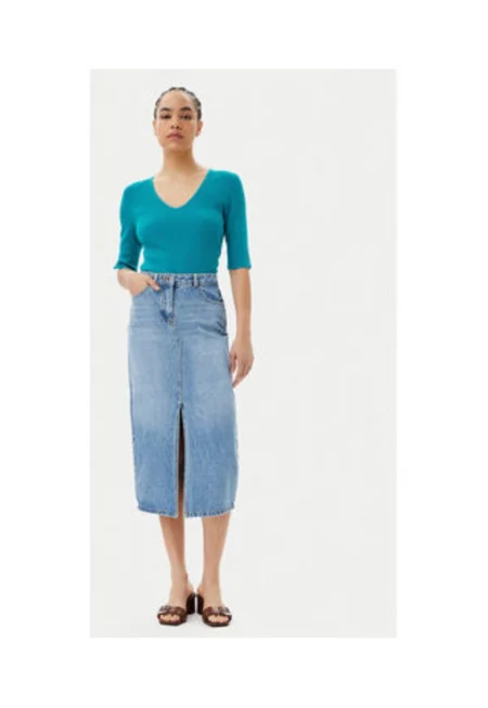 Пола  модел JROMA 308 - син памук - Син