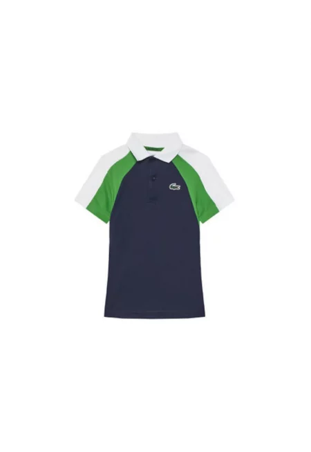 Поло тениска  за момчета - DJ8483 - полиестер - многоцветна