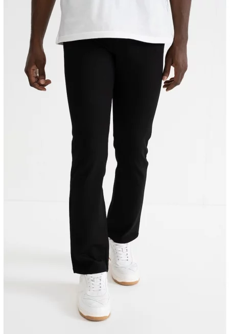 Прави дънки - Черен