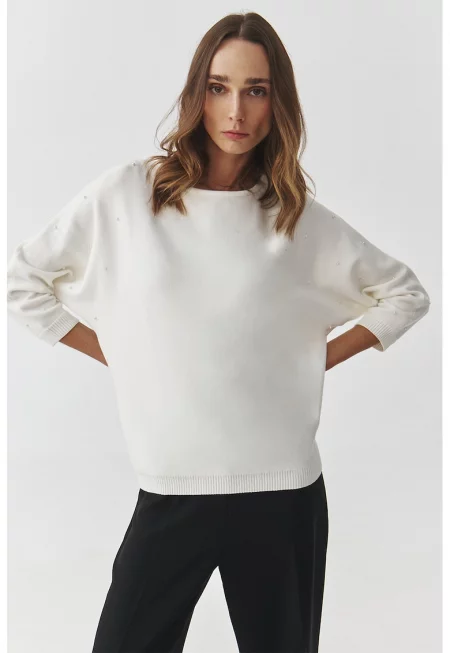 Пуловер с 3/4 ръкави