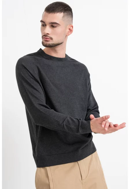 Пуловер с ръкави реглан