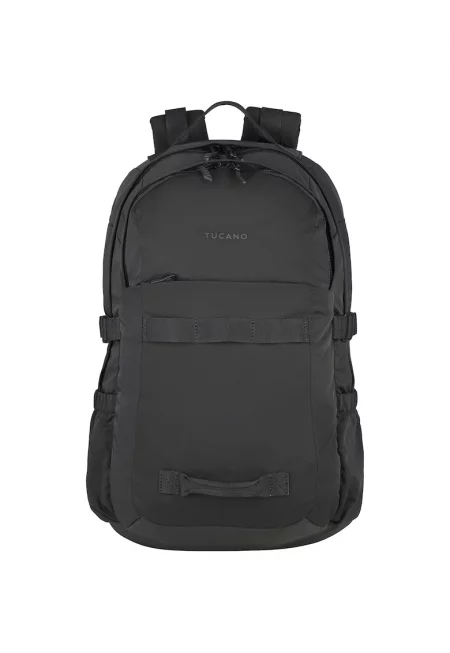 Раница с регулируема каишка през гърдите - Черен