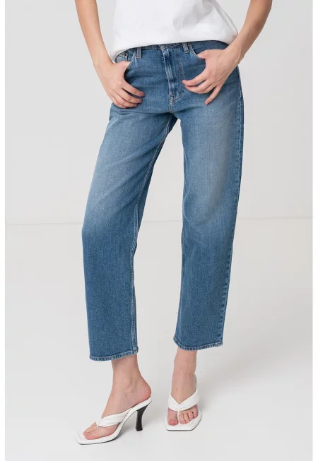 Скъсени дънки Layla - Син