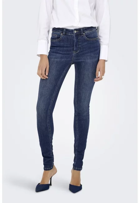 Скини дънки със захабен ефект