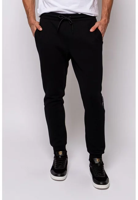 Спортен панталон с връзка Zaro - Черен
