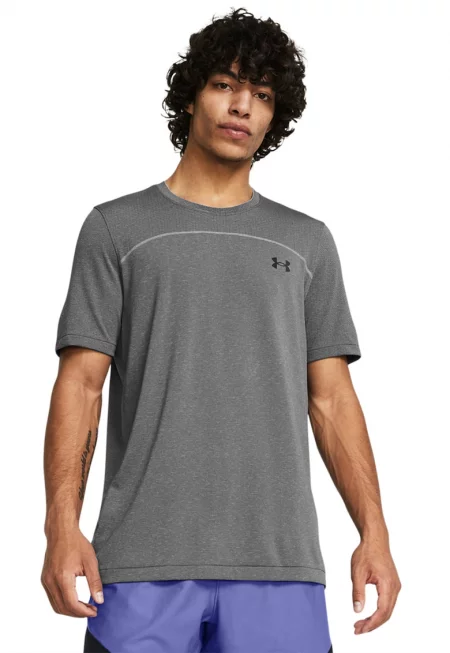 Спортна тениска Rush - Меланж тъмно сиво