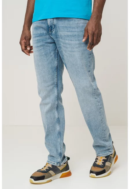 Стандартни дънки със стеснен крачол - Син