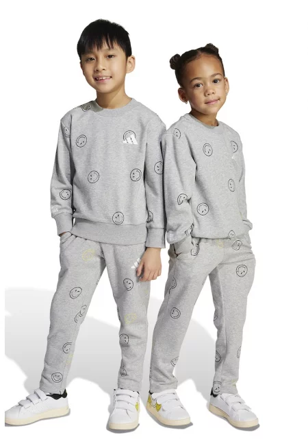 Суитшърт и спортен панталон с графика - 2 части