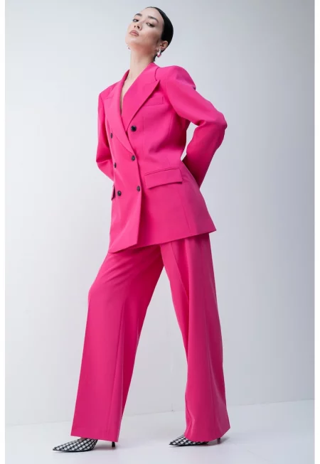 Свободно двуредно сако - Светлорозов