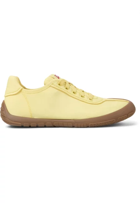 Текстилни спортни обувки Path 8773 - Жълт