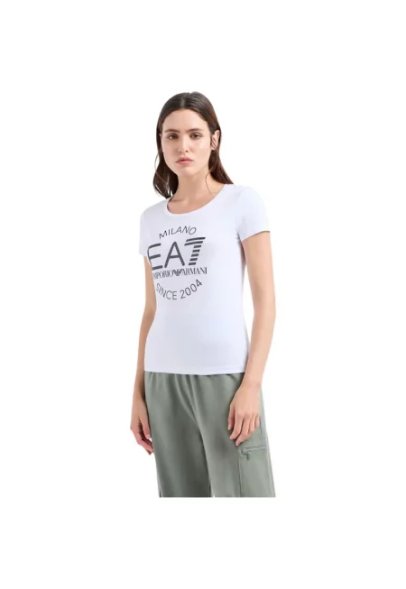 Тениска  EA7 Crossover Stretch 38884 - Бял