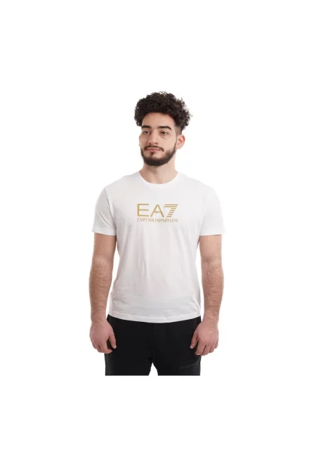 Тениска Emporio Armani  Train Gold Label M Tee SS Pima JS Big Logo 3DPT08PJM9Z01100