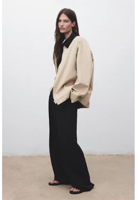 Уголемено яке с памук