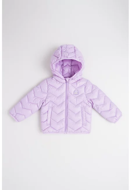 Ватирано зимно яке с качулка