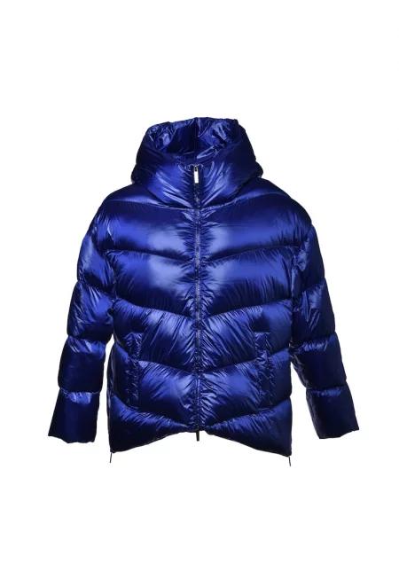 Ватирано зимно яке с качулка