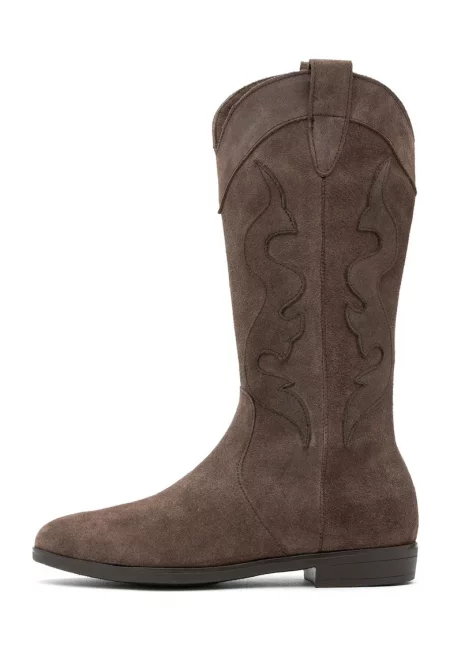 Велурени боти - Кафяв