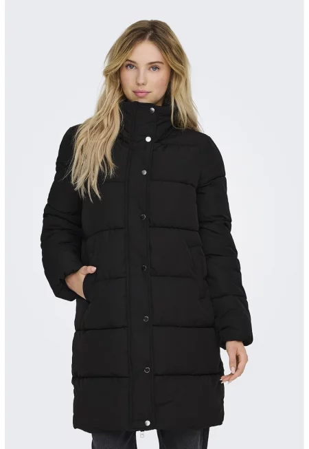 Зимно яке със скосени джобове