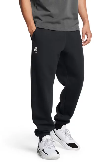 Баскетболен панталон с лого - Черен